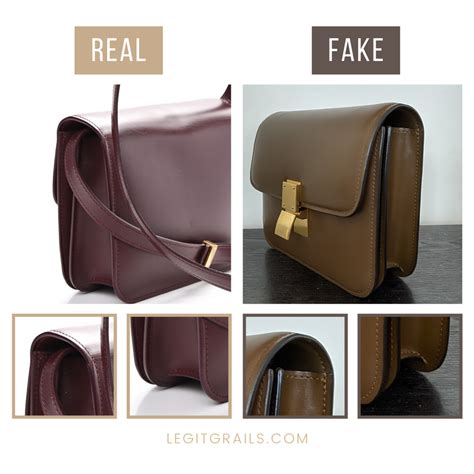 how to spot a fake celine box bag|Your Bag Spa » 10 WAYS TO TELL IF YOUR CÉLINE IS FAKE (REAL VS. FAKE .